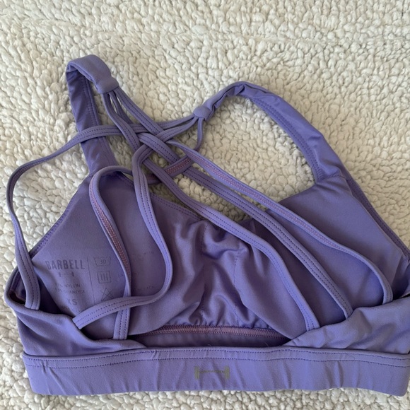Lavender Sports Bra and Leggings Set - Picture 3 of 6
